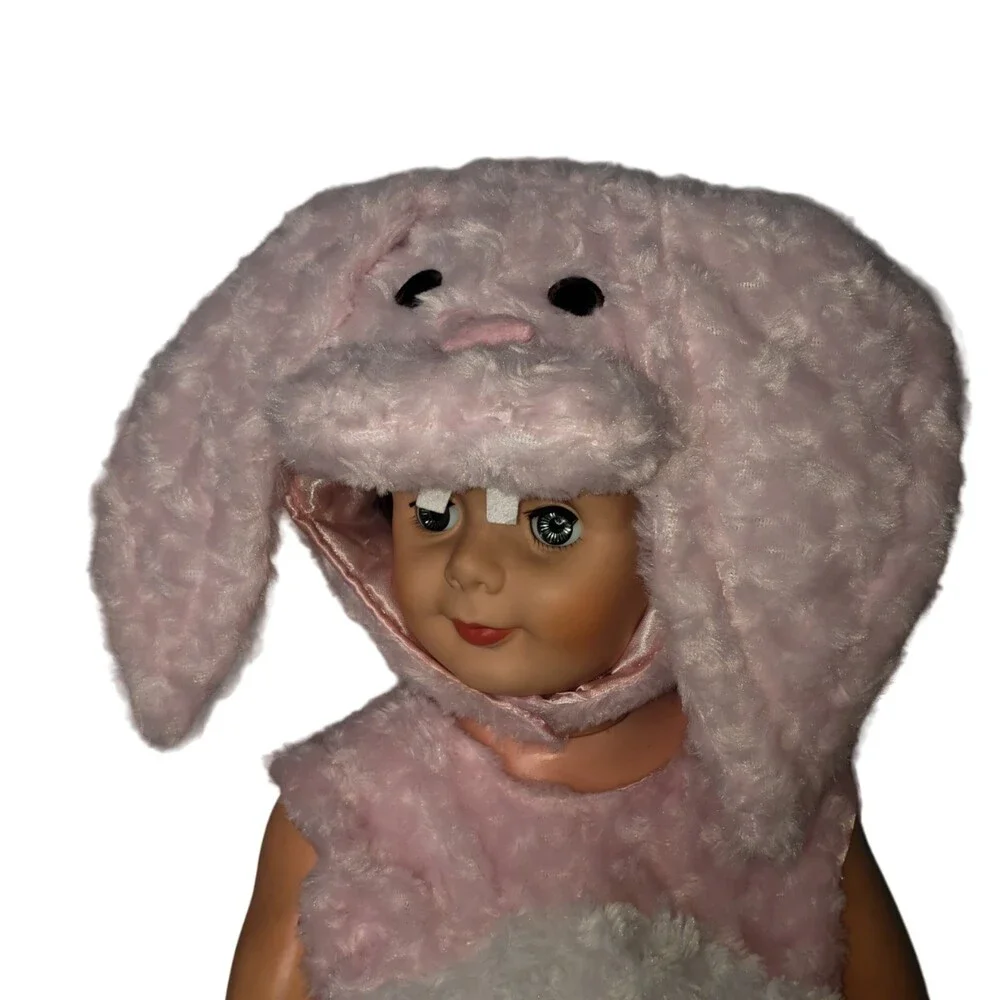 UNDERWRAPS Kids Pink Bunny Costume Size Large